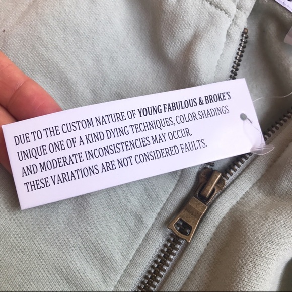 🆕 YOUNG FABULOUS & BROKE ODIN SWEATSHIRT IN MINT! - Picture 11 of 13